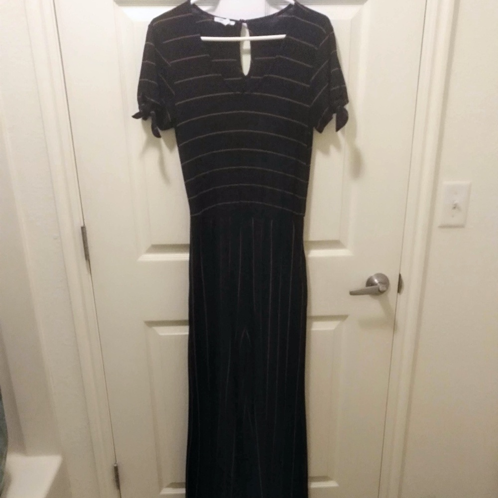 Women's Striped Jumpsuit